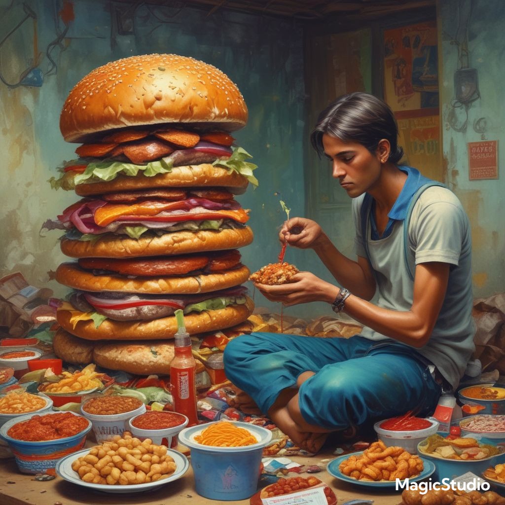Junk Food Addiction in India